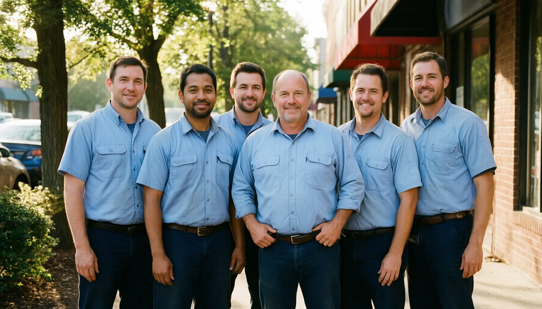 The AirAidExperts AC Repair Team